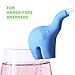 Straw Holders (Elephant - Set of 2) ♥ Dishwasher Safe & Reusable ♥ Fun Drink Markers for Parties ♥ Fits Most Cups, Glasses & Mugs