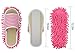 Women Microfiber Slippers Floor Cleaning Mop Ladies Dusting Slippers Floor Cleaning Tool