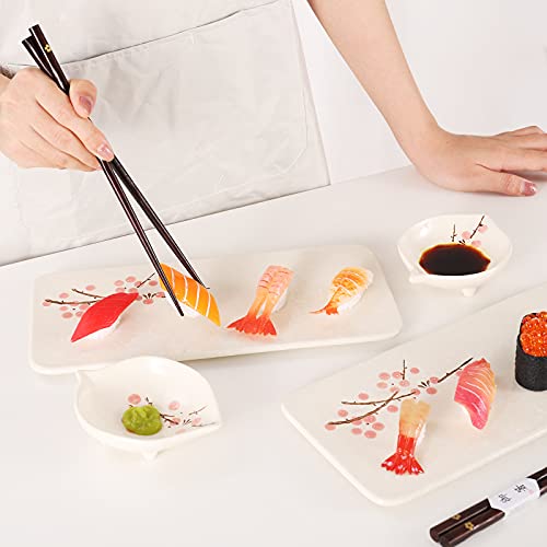 Japanese-sushi-plate-set-10-inch-rectangle-ceramic-sushi-dishes-sushi-set-with-2-japanese-dishes-and-2-dipping-dishes-and-2-pairs-of-chopsticks-sushi-serving-set-for-2