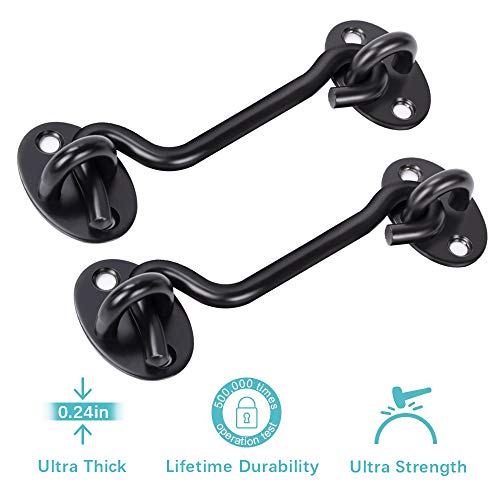 10 best door latch hook and eye small for 2019 Sideror Reviews