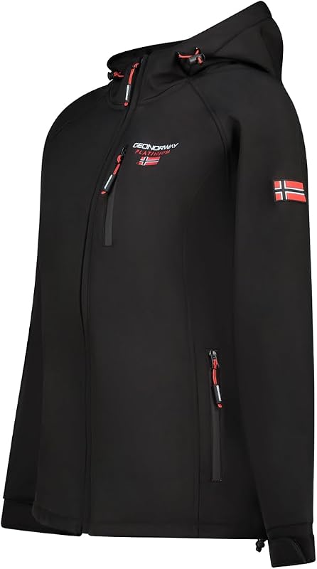 Tacerama_Lady Softshell Mujer, Negro, M