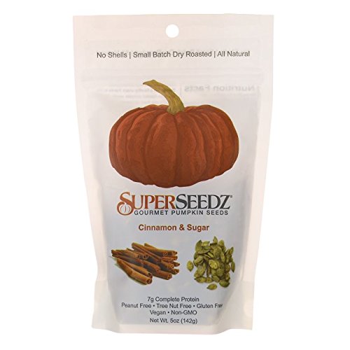 SUPER SEEDZ Gourmet Pumpkin Seeds Cinnamon And Sugar, 5 oz - Thumbnail 3