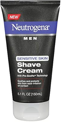 Neutrogena Men S Shaving Cream For Sensitive Skin Pro Soothe Technology To Protect Against Razor Bumps Ingrown Hairs 5 1 Fl Oz Pack Of 2 Buy Online At Best Price In Uae Amazon Ae
