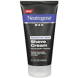 Neutrogena Men’s Shaving Cream For Sensitive Skin, Shave Cream Pro-Soothe Technology to Protect Against Razor Bumps…