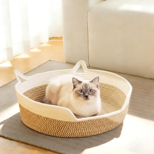Tidelit Cat Toy Basket Storage Bin