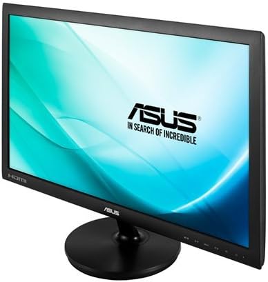 ASUS VS247HR 24 Inch (23.6 Inch) Monitor, FHD (1920 x 1080), TN, 2 ms, HDMI, DVI-D, D-Sub, Black - Image 4