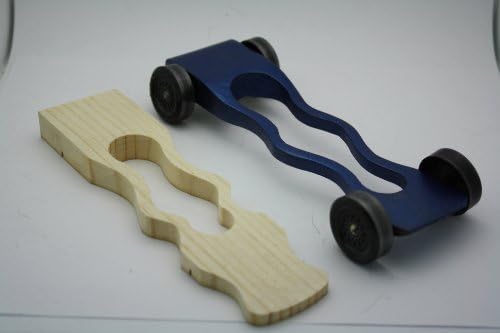 Pinewood Derby Car Kit Fast Speed Complete Ready to Assemble -Wiggle