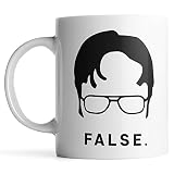 The Office Worlds Best Boss - Dwight Schrute coffee mug - White, 11 ounces Coffee Mug or Tea Cup by Monkey Duo