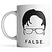 The Office Worlds Best Boss - Dwight Schrute coffee mug - White, 11 ounces Coffee Mug or Tea Cup by Monkey Duo