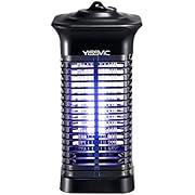 YISSVIC Bug Zapper Outdoor Indoor Waterproof Fly Zapper Electric Mosquito Zapper Effective 4000V for Home Patio Office Courtyard (Plastic)