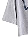 SweatyRocks Women's Letter Print Crop Tops Summer Short Sleeve T-Shirt Grey M