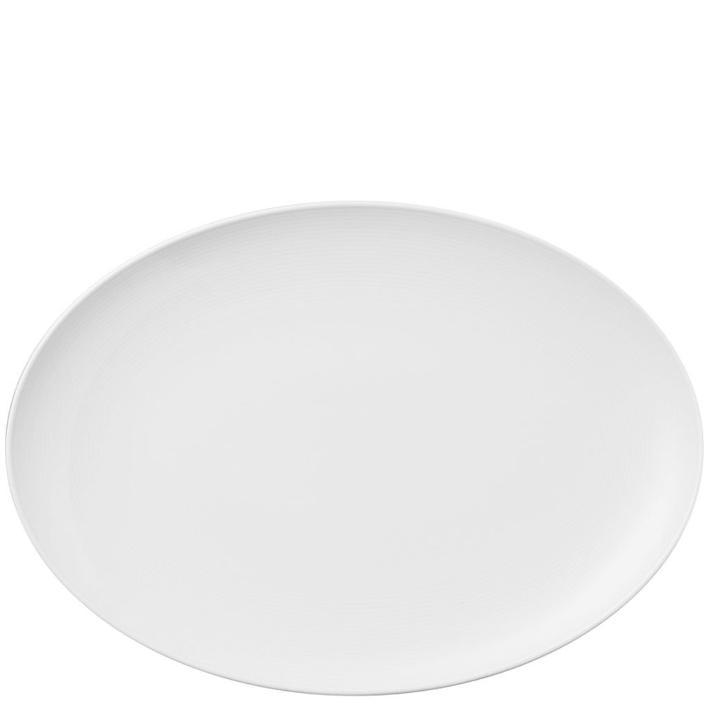Thomas' loft-piatto, 34 cm, oval white
