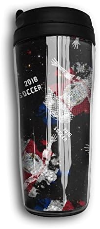 TYU CUP Costa Rica 2018 Football Lover Tumbler With Travel Lid Coffee Cup For Home Travel Mug,12oz