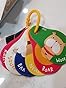 Banana Panda Vehicle Sound Flash Cards - Educational Toy For Toddlers 1+ Years With Ring