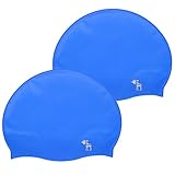 The Friendly Swede Silicone Swim Caps (2 Pack)