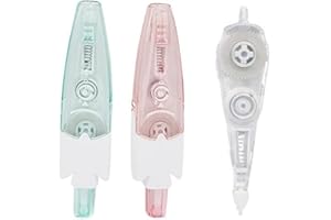 1Pc 5Mm*6M Press White Corrector Pen Special Design White Office Supplies Correction Pen Tape Stationery School Practical and