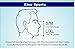 Snorkel Mask Panoramic Full Face Design for Adults and Youth Will Provide Hours of Fun, Xino Sports Diving Mask, Perfect View with Large Viewing Area, Size Small/Medium