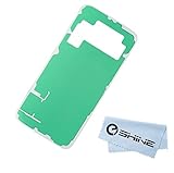 EShine Battery Back Cover Adhesive Sticker for Samsung Galaxy S6 G920 (ALL CARRIERS)+ EShine Cloth