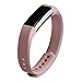 V-MORO Compatible Flex 2 Bands Women, Adjustable Stainless Steel Metal Bracelet Accessory Replacement Wristband Strap for Fitbit Flex 2 Tracker ONLY, Rose Gold Silver Black (Pink&Blue&Green&Red&Plum)