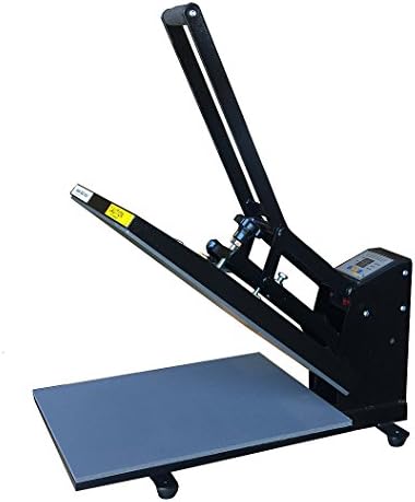 Fancierstudio Powerpress New Model High Pressure Extra Large Long Body Industrial-Quality Digital 20-by-16-Inch Sublimation T-Shirt Heat Press Fancierstudio 20x16A Black …