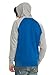 DC Comics Superman Color Block Raglan Zip Hoodie Size : Small