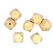 20pc 20mm Wood Spacer Beads Unfinished Geometric Beads Jewelry for Diy Wooden Necklace