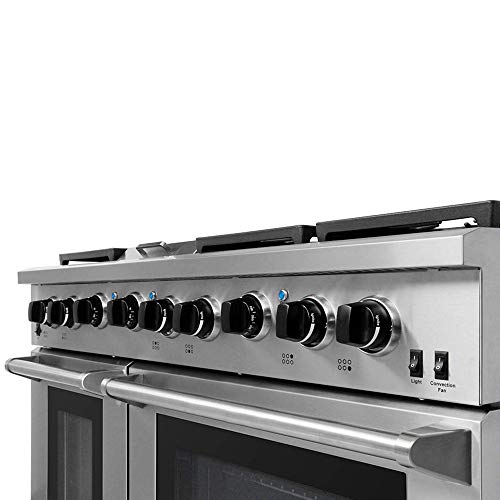 Thor Kitchen 48 inch Freestanding ProStyle Double Oven Professional