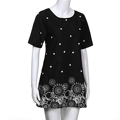 Simayixx Tunic Dresses for Women, Fashion Casual Sundress Sexy Print Cold Shoulder A Line Dress Elegant Long Tops