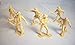 Marx Western Cowboys, Miners and Trappers 32 Figures in Tan Plus 3 Horses Offered By Classic Toy Soldiers, Inc
