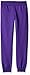 Hanes Girls Comfortsoft Ecosmart Jogger Pants, Purple Thora, Small US