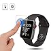 [3 Pack] Apple Watch 38mm Screen Protector,Hartser 9H Hardness, Anti-Bubble, Anti-Scratch, HD Clear Tempered Glass Screen Protector for Apple Watch 38mm (Series 3/2/1 Compatible)