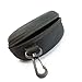 WAAO Olymstore(TM) 2pcs Portable Oval Shape Zippered Closure Eye Glasses Sunglasses Hard Case Box Holder with Carabiner Hook Clip for Outdoor Traveling Use