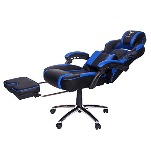 TOPSKY-High-Back-Racing-Style-PU-Leather-Executive-Computer-Gaming-Office-Chair-Ergonomic-Reclining-Design-with-Lumbar-Cushion-Footrest-and-Headrest