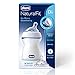 Chicco NaturalFit Baby Bottle Slow Flow with Bonus Straight Nipple, 0 Months+, 8 Ounce