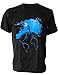 SODAtees Water the World Graphic global warming nature Men's T-SHIRT