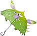 Kidorable Green Fairy Umbrella for Girls w/Fun Magic Wand Handle Pop-Out Wings Fairy Dust 1 Size