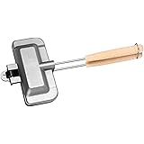 Geynutaly Hot Sandwich Maker Hot Dog Toaster Double Sided Frying Pan, Grilled Cheese Maker