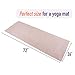 GreatBelle Yoga Towel with Storage Pouch (72″ x 26″) Sand Beige – Non-Slip Super Absorbent Microfiber Mat Yoga Towel Use for Bikram and Hot Yoga Pilates Fitness Exercise and Stretchingthumb 4