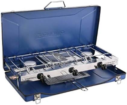 Coleman Campingaz Camping Chef Folding Stove Blue A Super Portable Equipment Cookware Evolution For Party Or Camp Gathering, Making Cooking An Adventure, One Of A Cook Set Gifts Idea