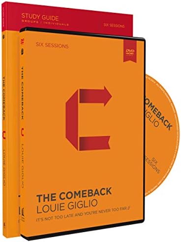 The Comeback Study Guide with DVD: It's Not Too Late and You're Never Too Far