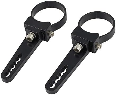 1 Pair 2" Bullbar Mounting Bracket Clamp for LED Light Bar Mount HID ATV Truck