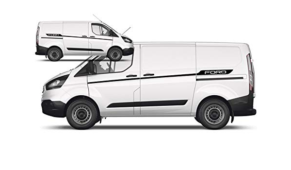 Tiras laterales de vinilo compatibles con Ford Transit Custom ...