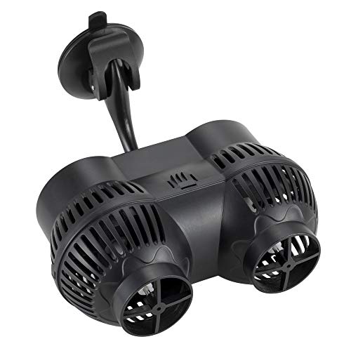 Hygger 3200GPH Quiet Aquarium Powerhead Wavemaker for Fish Tank Water Movement Circulation Wave Pump with Suction Cup 24-Watt