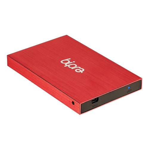 Bipra 320Gb 320 Gb 2.5 Inch External Hard Drive Portable Usb 2.0 - Red - Fat32