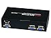 Monoprice 2-Way SVGA VGA Splitter Amplifier Multiplier 400 MHz - Black (No Logo)