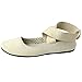Alpine Swiss Peony Ballet Flats Shoes for Women | Elastic Ankle Strap Flats | Round Closed-Toe | Slip On Loafers | Padded for Comfort | Runs Small