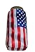 QualityPerfection 6 American Flag in The Wind Neoprene Collapsible 16oz Tall Can Coolers Party Drink Beer coolie Coolies Sleeves (USA Flag Wind, 6)