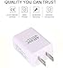 AICase Quick Charge 3.0 Wall Charger, 18W USB Wall Charger Adater with Qualcomm Certified QC 3.0 & 3ft Micro USB Cable Smart IC for Sasung Galaxy Note 8/ S8 / S8+/S7 Edge