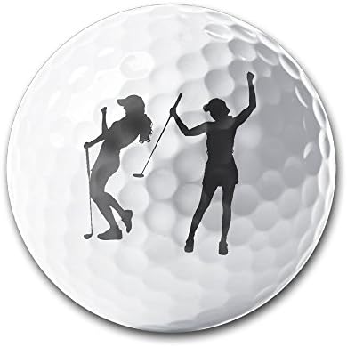 Golf Logo Fun Super Straight Reduces Drag Men Women Kids Golf Ball Training Ball For Game Gifts