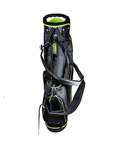 Club Champ Deluxe Stand Golf Bag, Black/Green